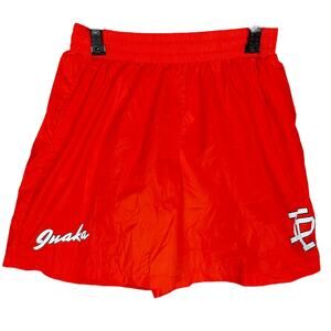Men's Inaka Power Orange Elastic Waist 6" Mesh Lined Swimsuit Trunks - L